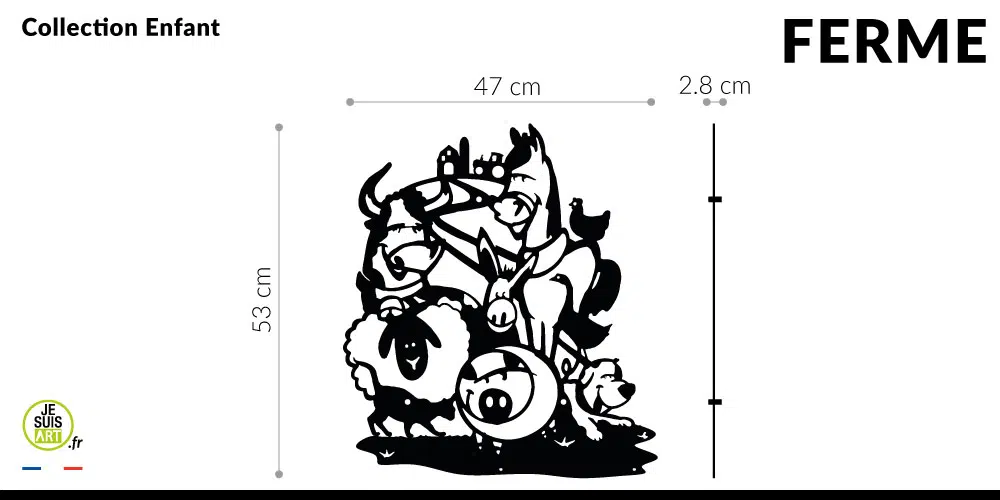Plaque Murale Toile – Laissez Tout Ce Que Vous Faites – Style Ferme – 8×8″ – Neuve