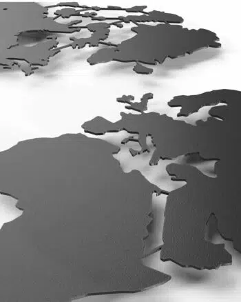 PLANISPHÈRE VERSION À PLAT